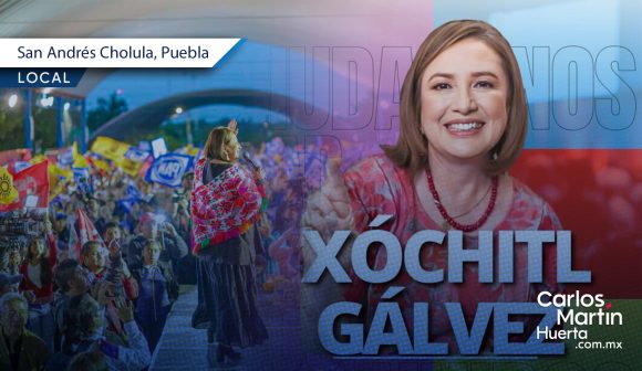 Xóchitl Gálvez visitará San Andrés Cholula; conoce su agenda