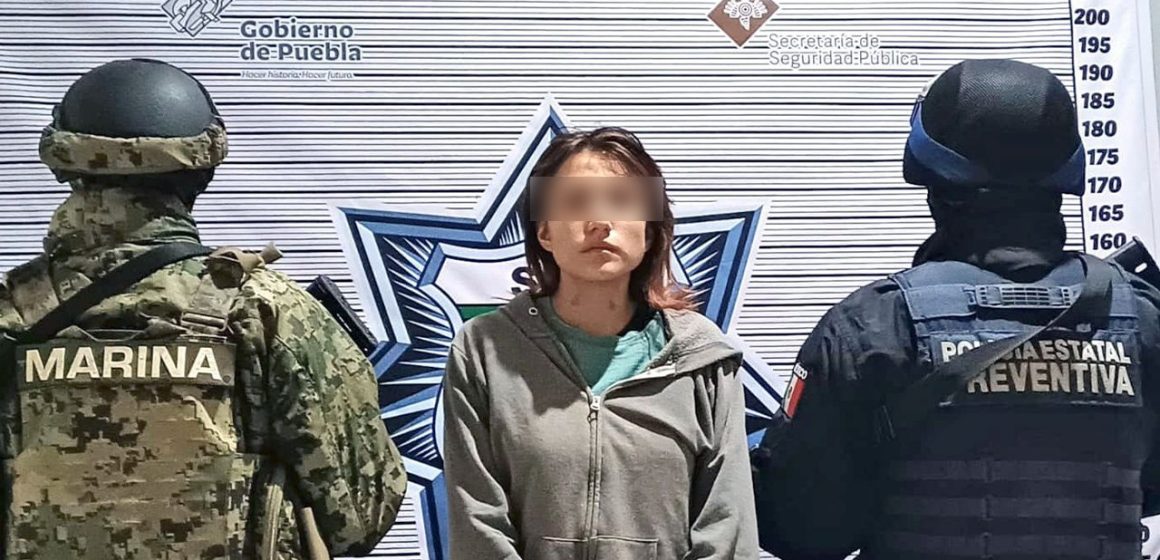 Detienen SSP y SEMAR a presunta narcomenudista del municipio de Puebla