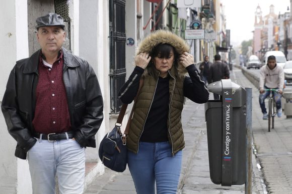 Frente frío 13 provocará bajas temperaturas en Puebla