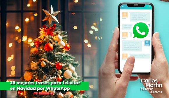 Las 25 mejores frases para felicitar en Navidad por WhatsApp