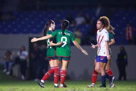 La Selección Mexicana goleó a Puerto Rico y certificó su boleto a la Copa Oro Femenil