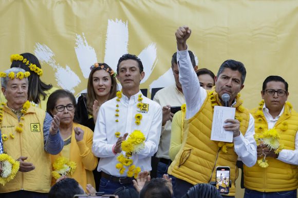 Vamos a mejorar el rumbo de Puebla con Eduardo Rivera Pérez: Presidente del PRD