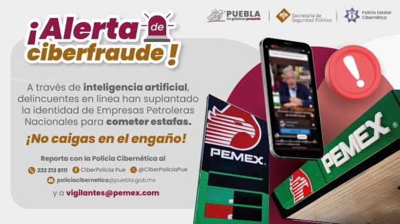 Alerta SSP sobre fraudes a través de falsas inversiones en PEMEX