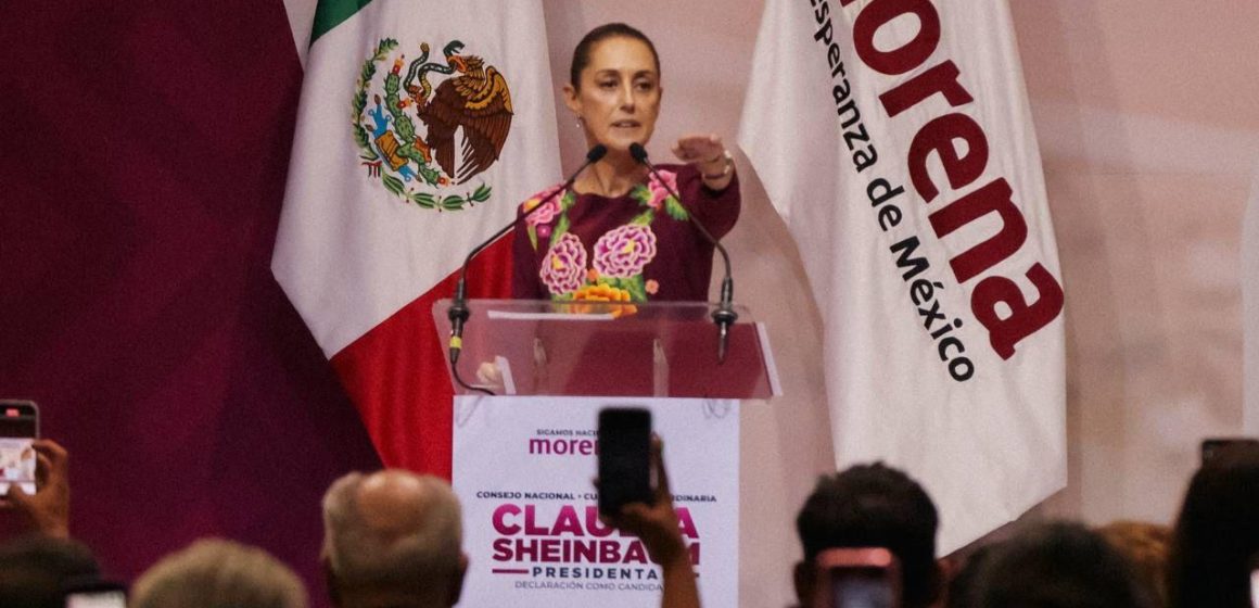 Consejo Nacional de Morena declara a Sheinbaum candidata a la presidencia de México