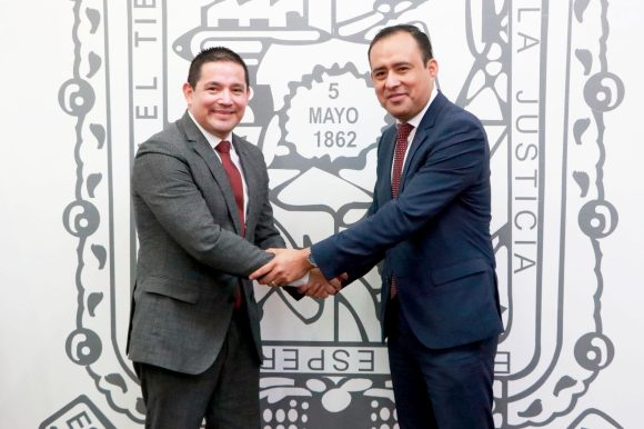 En Puebla, se combate a la delincuencia con equipamiento, fortalecimiento policial y coordinación interinstitucional