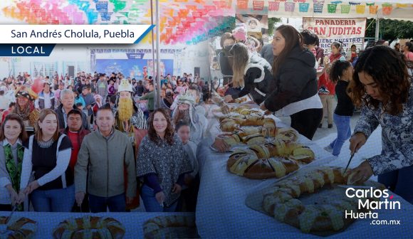 Inauguran la Feria de la Rosca 2023 en San Andrés Cholula