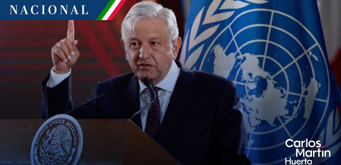 AMLO insta a la ONU declarar cese al fuego entre Israel y Hamás