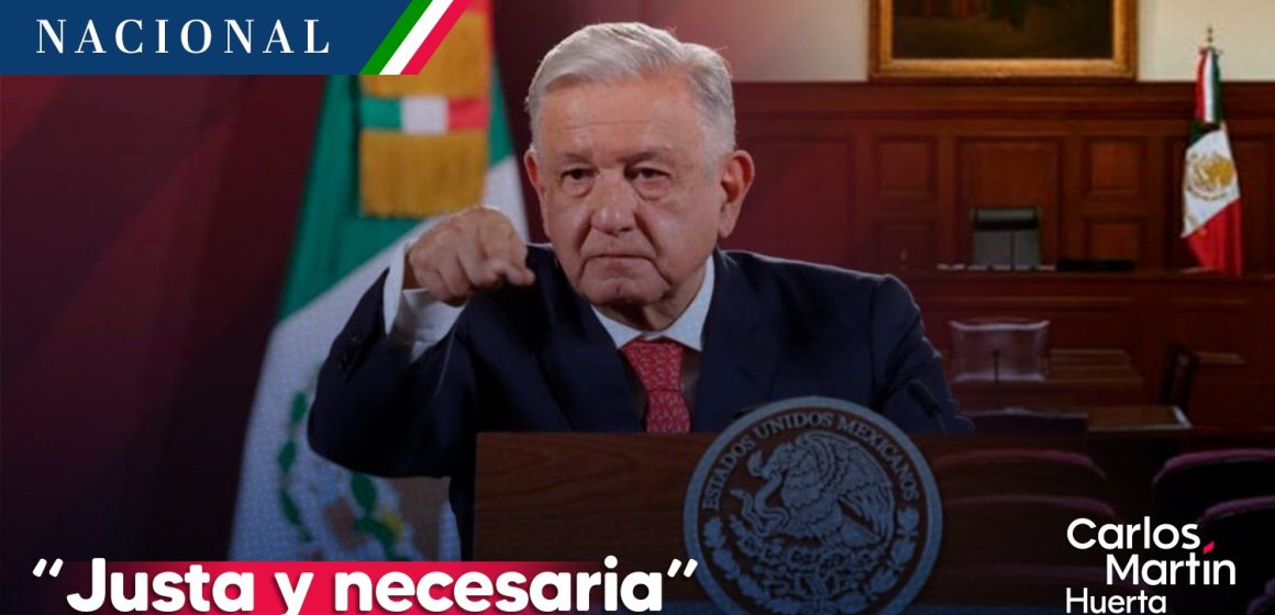 “Justa y necesaria” reforma para elegir por voto a jueces y ministros: AMLO