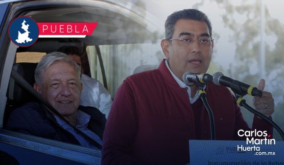 AMLO visitará Puebla este sábado, confirmó Sergio Salomón