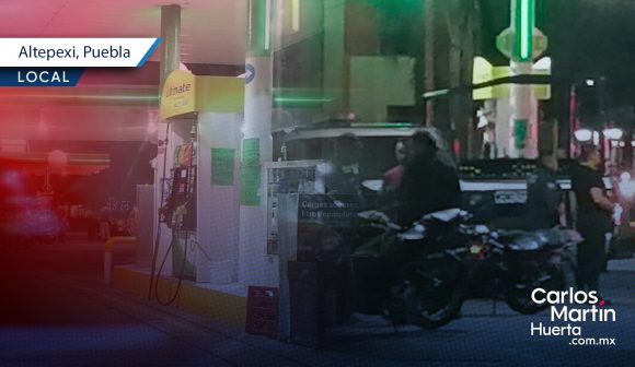 Asaltan y balean a despachador de gasolinera en Altepexi
