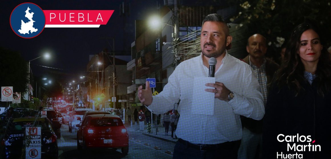 Avanza la iluminación en zonas universitarias de la Ciudad de Puebla