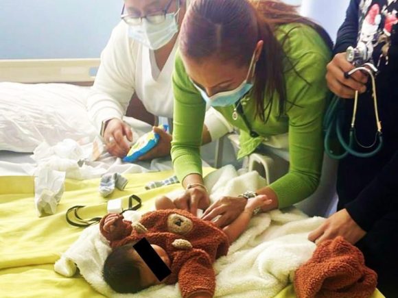 Localizan a salvo a bebé sustraído en Hidalgo