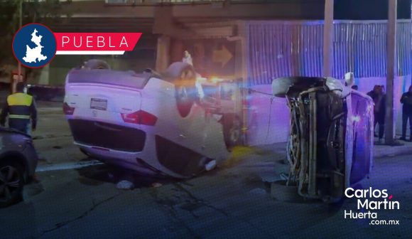 Carambola en Periférico Ecológico deja tres heridos