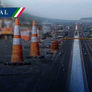 Habrá cierre de carriles de la autopista México-Puebla por obras