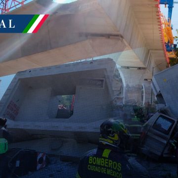 (VIDEO) Colapsa estructura del Tren Interurbano México-Toluca