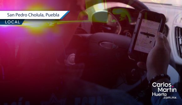 Conductor de Didi es apuñalado en el rostro en San Pedro Cholula