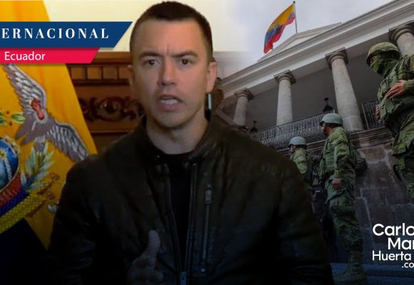 Ecuador en “alerta máxima” por advertencia de posible atentado contra Noboa