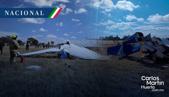 Desplome avioneta Aguascalientes (VIDEO) Se desploma avioneta en Aguascalientes; hay dos heridos