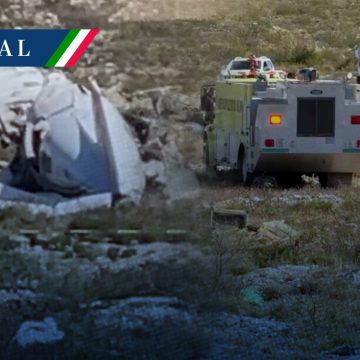 (VIDEO) Se desploma avioneta en Ramos Arizpe, Coahuila; hay cuatro muertos