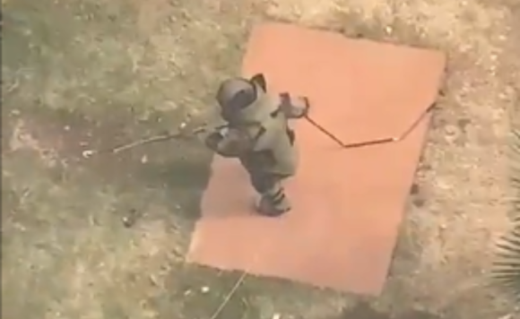 Encuentran granada dentro de la Torre de PEMEX