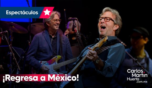 Eric Clapton regresa a México; dará concierto en octubre