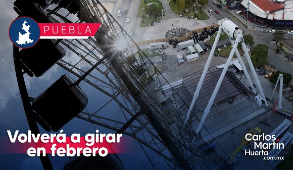 Estrella de Puebla estaría lista hasta febrero; siguen los trabajos