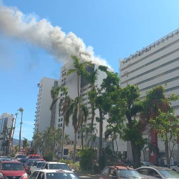 Se incendia el hotel Emporio de Acapulco