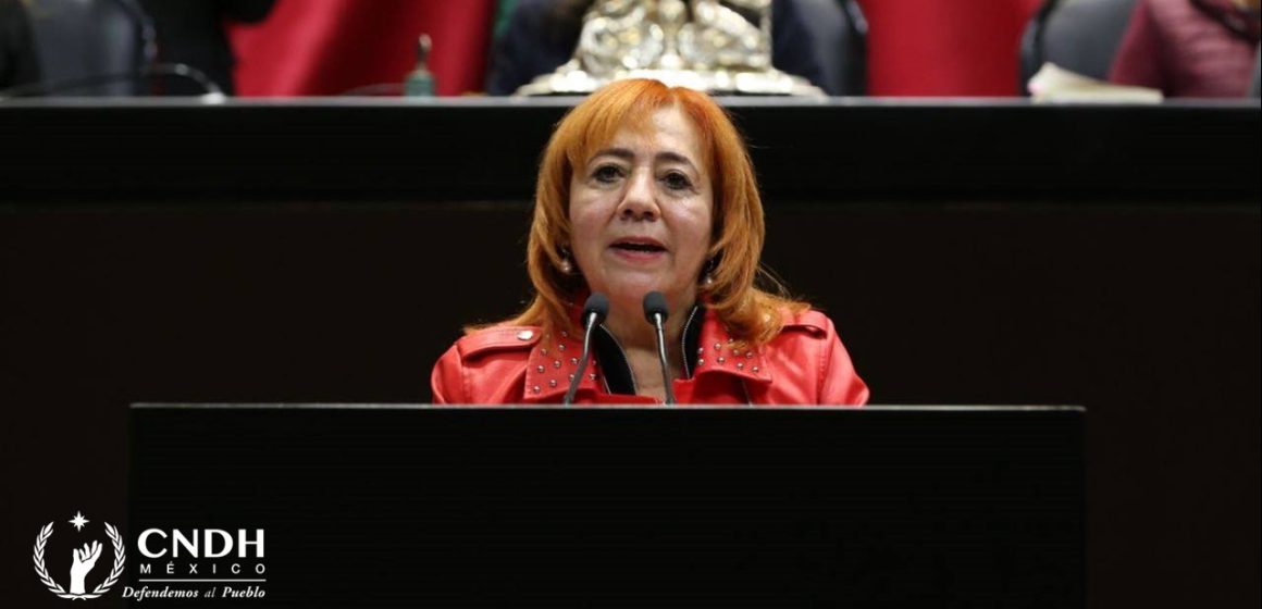 Rosario Piedra propone sustituir a la CNDH para crear la Defensoría de los Derechos del Pueblo