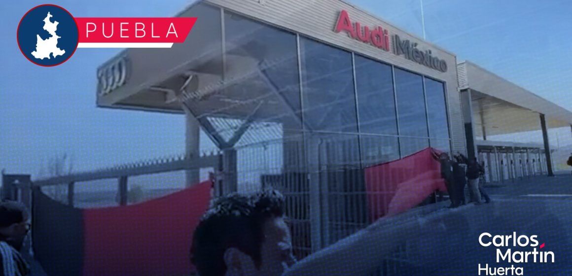 (VIDEO) Estalla la huelga en Audi México