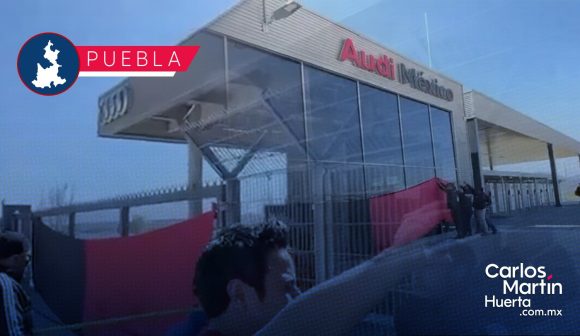 (VIDEO) Estalla la huelga en Audi México