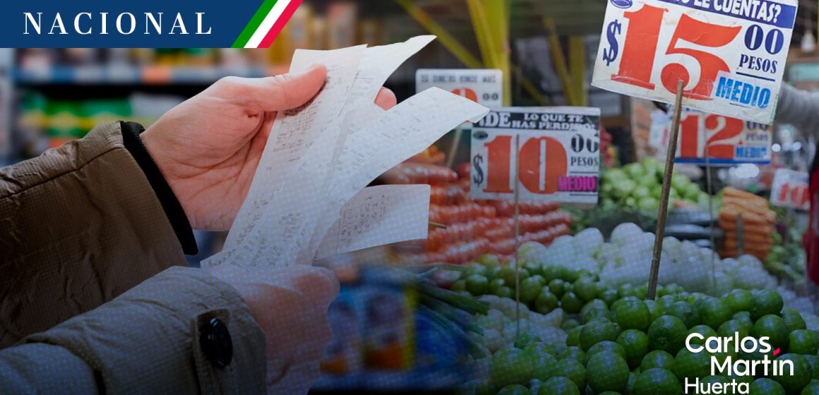 Repunta inflación en plena cuesta de enero, se ubicó en 4.90%