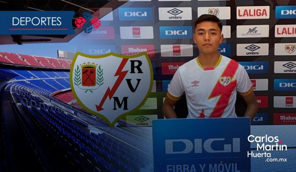Joven de Zacatlán es fichado por el Rayo Vallecano; jugará en inferiores