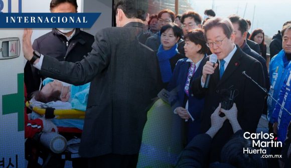 Líder opositor en Corea del Sur se recupera tras ser apuñalado
