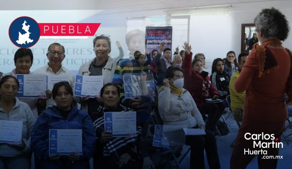 Llevan a cabo Talleres de Liderazgo Participativo en Puebla