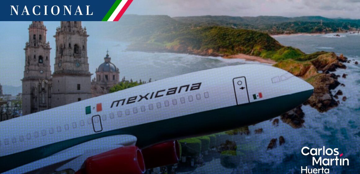 Mexicana de Aviación tendrá tres nuevos destinos