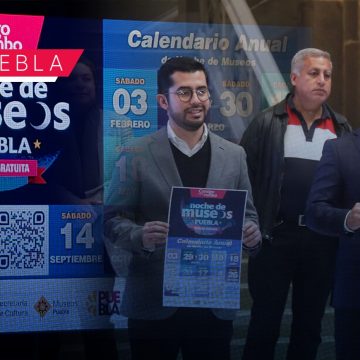 Presentan calendario Noche de Museos 2024 en Puebla con 34 recintos