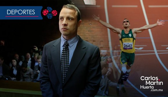 Sale de prisión Oscar Pistorius, en libertad condicional, tras matar a su novia