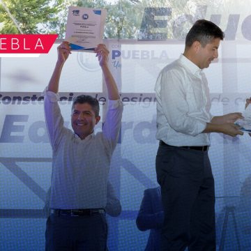 PAN oficializa candidatura de Eduardo Rivera a la gubernatura de Puebla