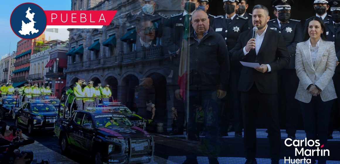 Entregan 69 nuevas patrullas para la seguridad de Puebla capital