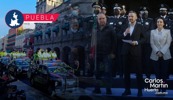 Entregan 69 nuevas patrullas para la seguridad de Puebla capital