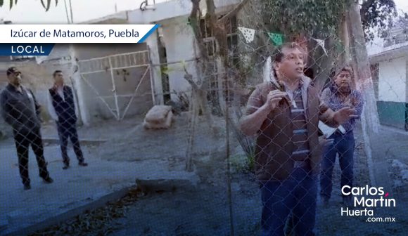 Se registra zafarrancho por predio de escuela en Izúcar de Matamoros