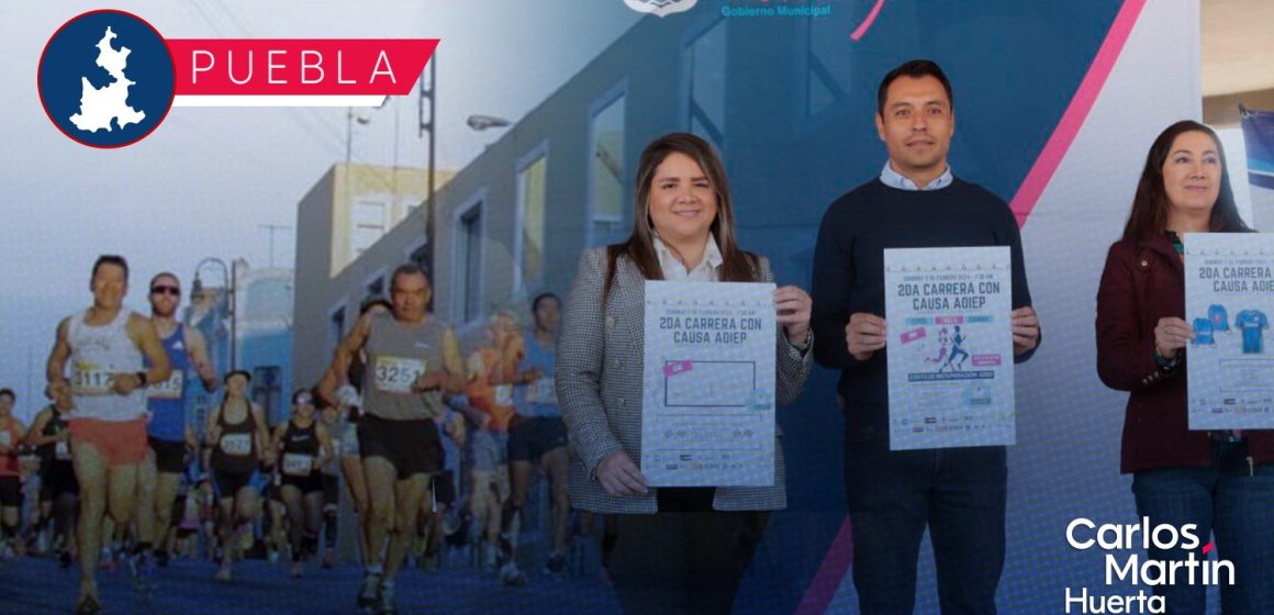 Presentan carrera con causa de 5 km en la Ciudad de Puebla; información aquí