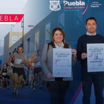 Presentan carrera con causa de 5 km en la Ciudad de Puebla; información aquí