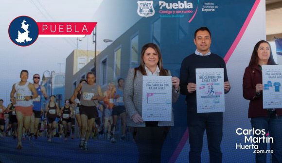 Presentan carrera con causa de 5 km en la Ciudad de Puebla; información aquí