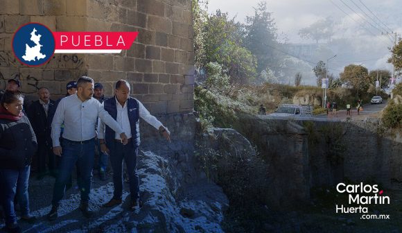 Rehabilitarán puente de San Miguel Espejo; inversión de 22.8 mdp