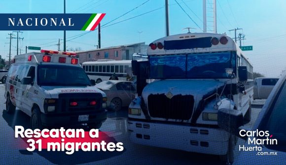Rescatan a 31 migrantes secuestrados en Tamaulipas