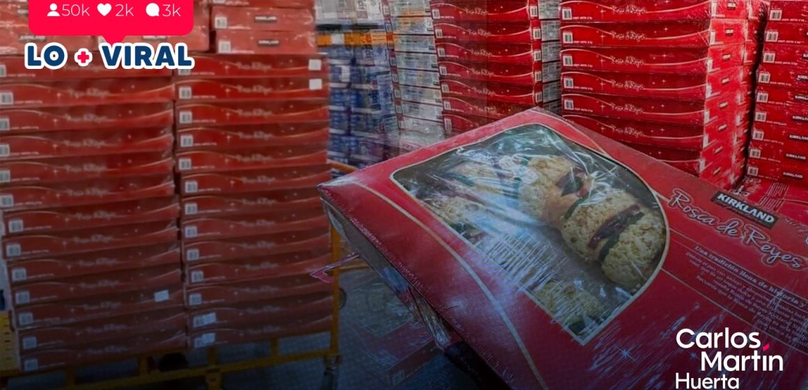 (VIDEO) Llegan las Roscas de Reyes a Costco y también “pelean” por ellas