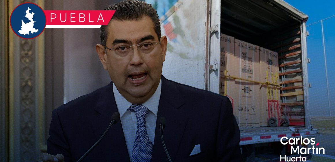 Sergio Salomón indicó que ha disminuido el robo a transportistas en la Puebla-Orizaba