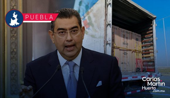 Sergio Salomón indicó que ha disminuido el robo a transportistas en la Puebla-Orizaba