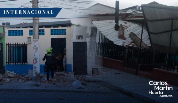 (VIDEO) Se registra sismo magnitud 5.6 en Colombia